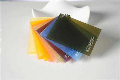 Mattierte Plexiglasplatte